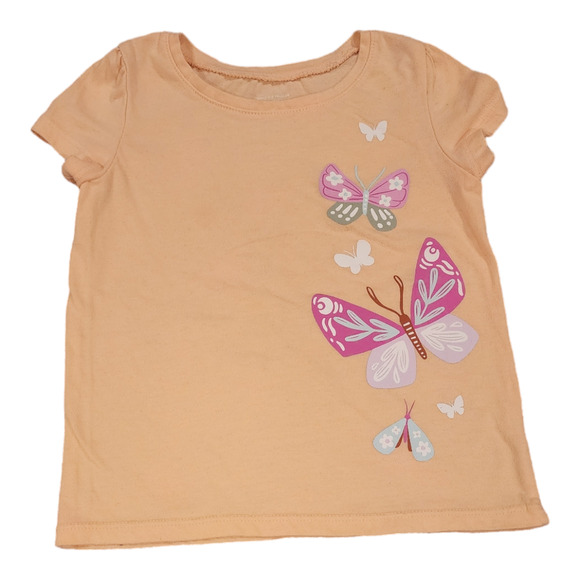 Jumping Beans Softest Tee Butterflies 4T - Picture 1 of 3